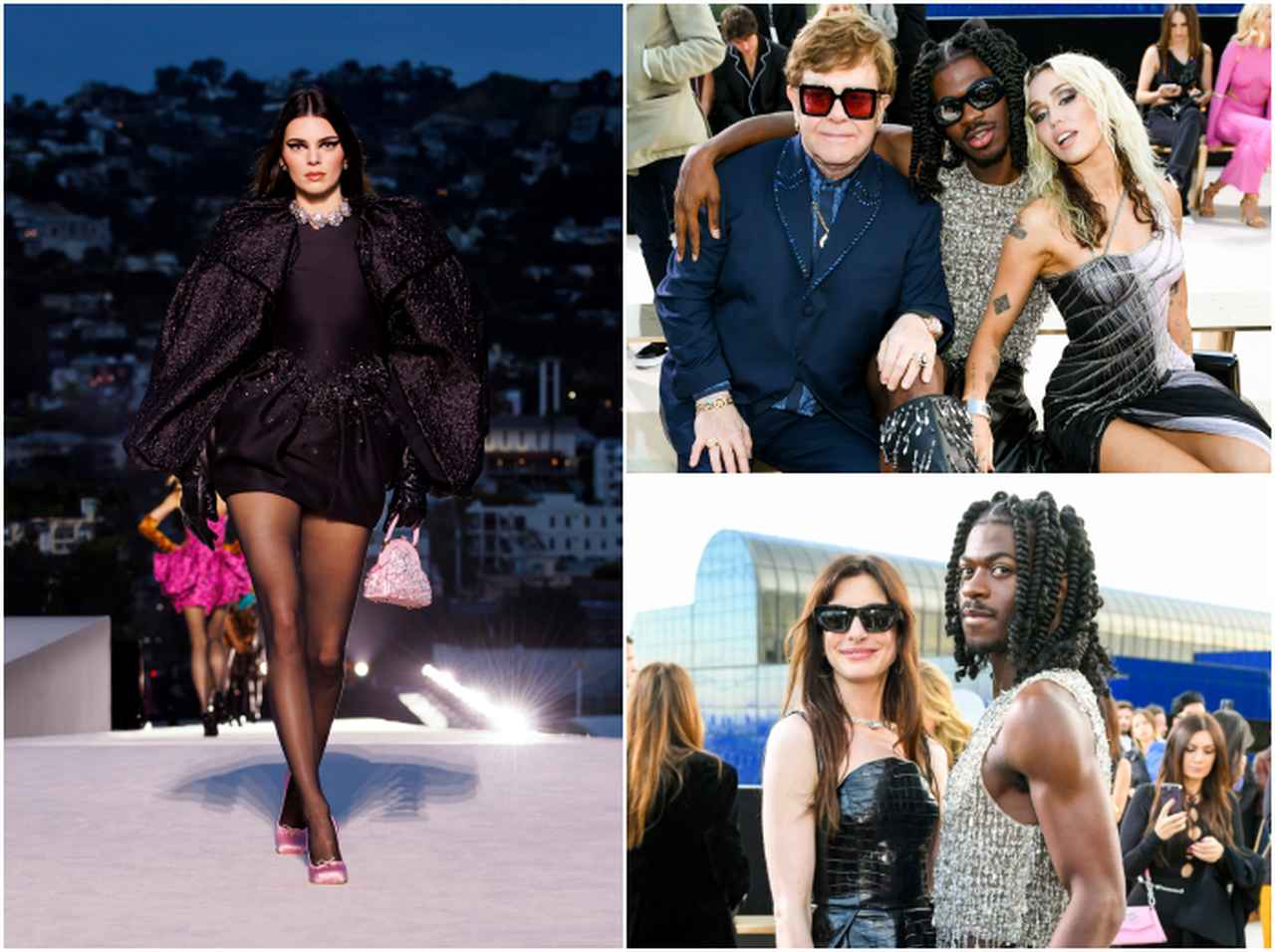 ヴェルサーチェのショーに人気セレブが集結！ランウェイモデルも豪華の極み