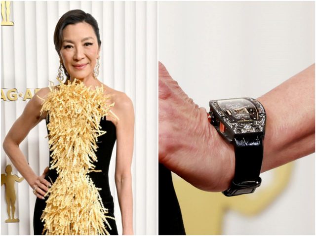 『エブエブ』ミシェル・ヨー、アワードの時につける“ゴツめの時計”が最高