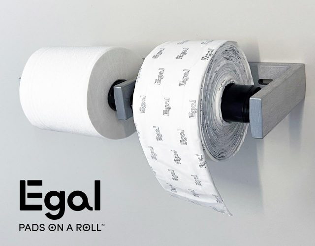 トイレットペーパー式の生理ナプキン「Egal」に注目、イノベーション賞も受賞