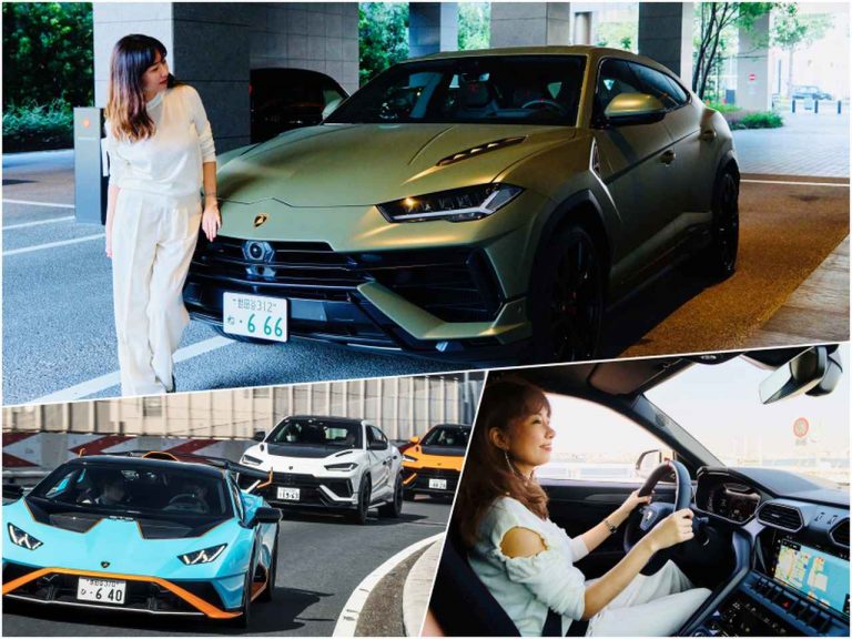 ランボルギーニを女性同士でツーリング!国際女性デーイベントで大柳編集長がドライブ