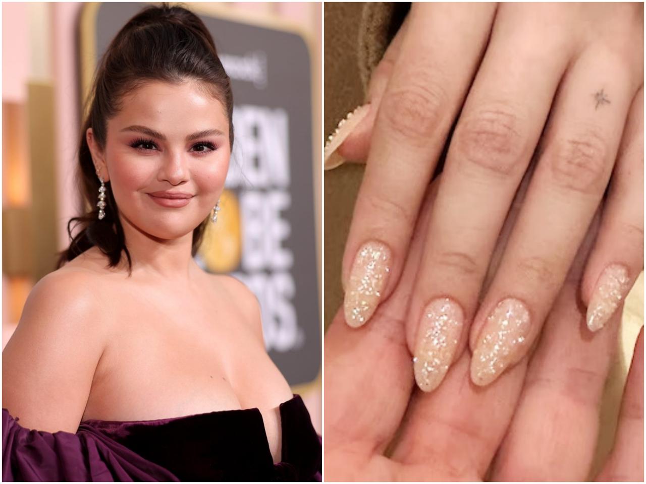 繊細なラメが美しい!セレーナも夢中の「ピクシーダスト・ネイル」が春にピッタリ