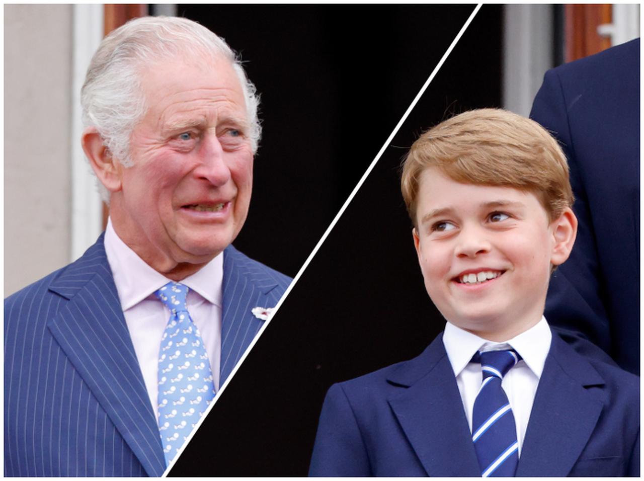 チャールズ国王、ジョージ王子を「不発弾のように抱いていた」と言われる