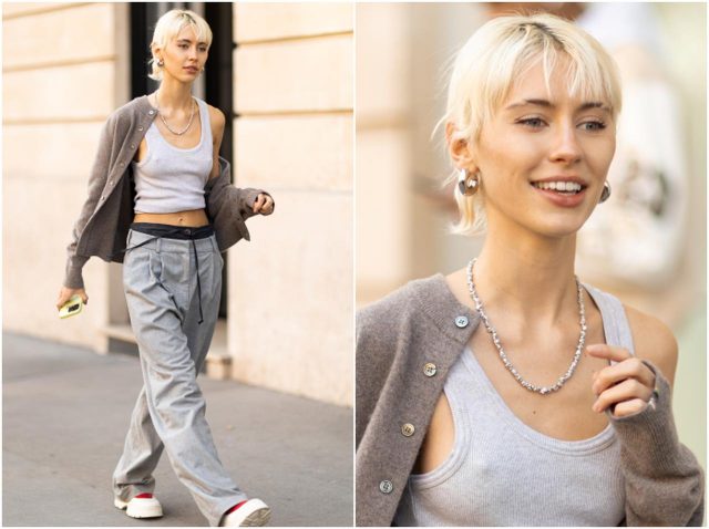 アイリス・ロウ、リラックスしたストリートスタイル【セレブの最新スタイル】