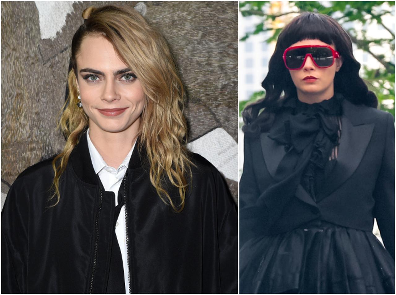 別人級のイメチェン!カーラ・デルヴィーニュを『アメホラ』シーズン12の撮影現場でキャッチ