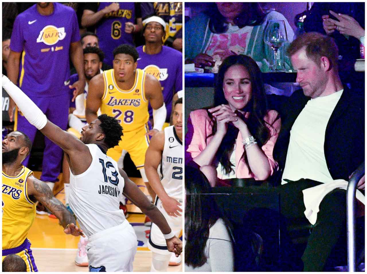 ヘンリー王子&メーガン妃、レイカーズの試合を見ながら「何」を話していたのか“解読”される