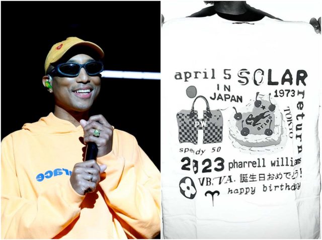 ルイ・ヴィトンが特別対応！日本でのファレル・ウィリアムスの誕生日会に特注Tシャツを制作