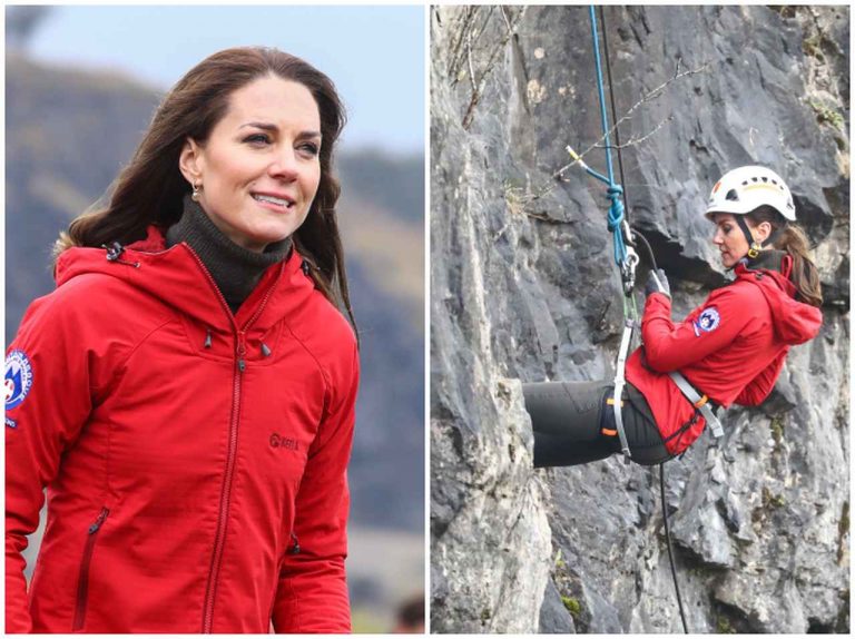 キャサリン妃がロープを使って崖から降りる!?アブセイリングに挑戦する姿がカッコイイ【写真アリ】