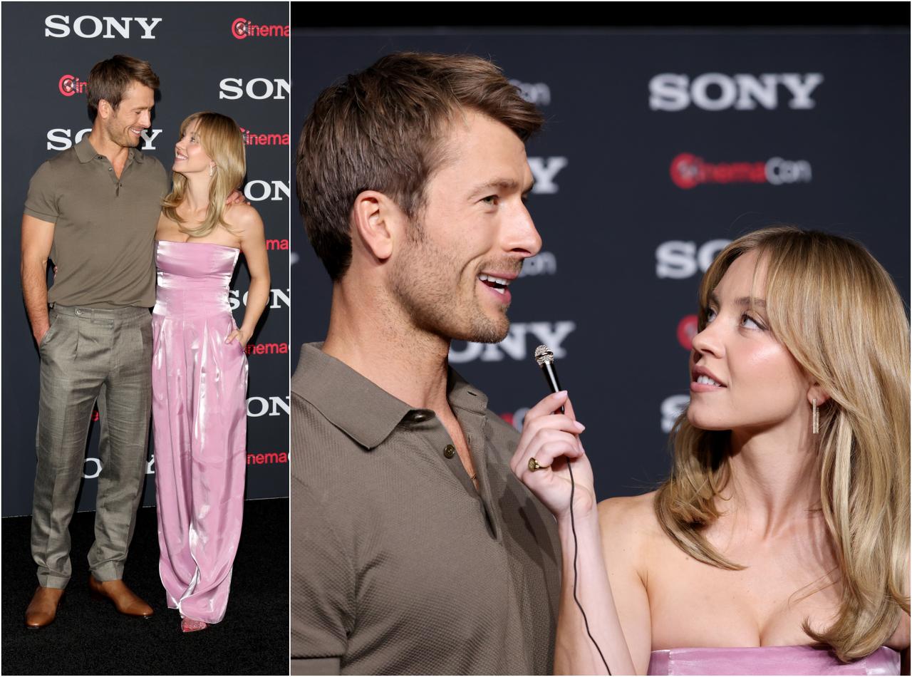 熱愛説のグレン・パウエルとシドニー・スウィーニーがペアでイベント登場！