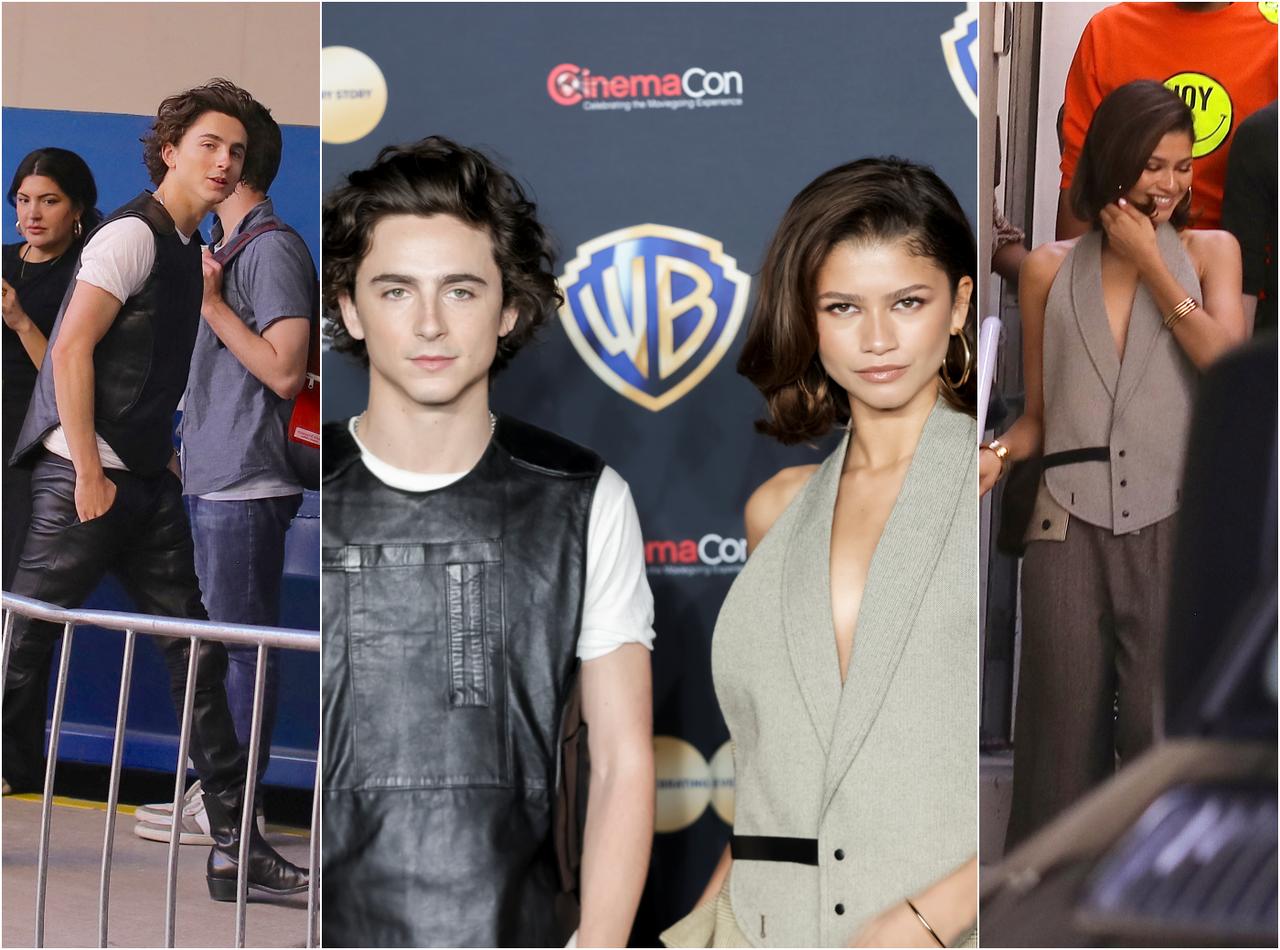 舞台裏でティモシー・シャラメ&ゼンデイヤを目撃! 『DUNE』続編の宣伝で再会