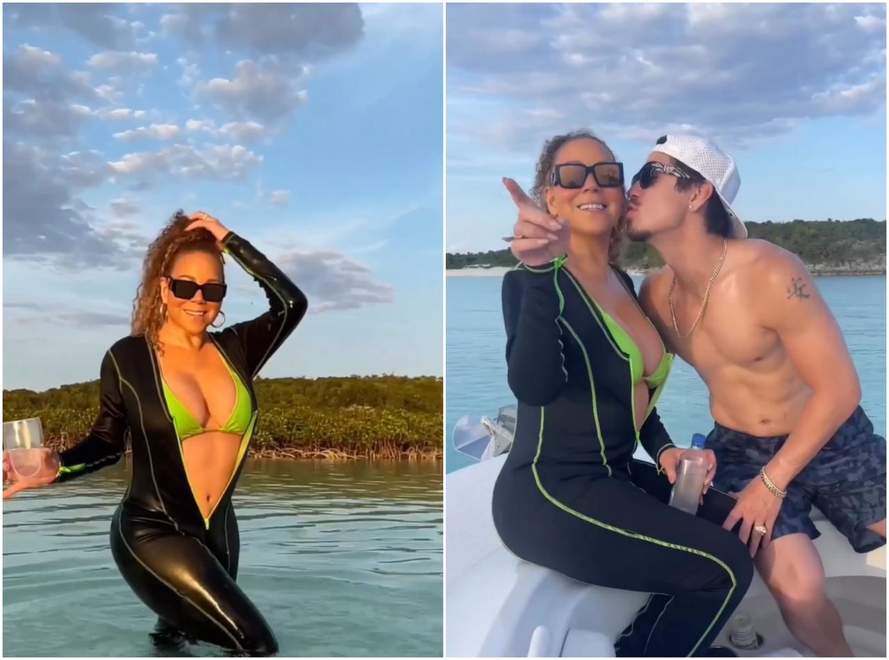 54歳をビキニ動画でお祝い！ マライア・キャリーがセクシーショット満載で誕生日を祝福