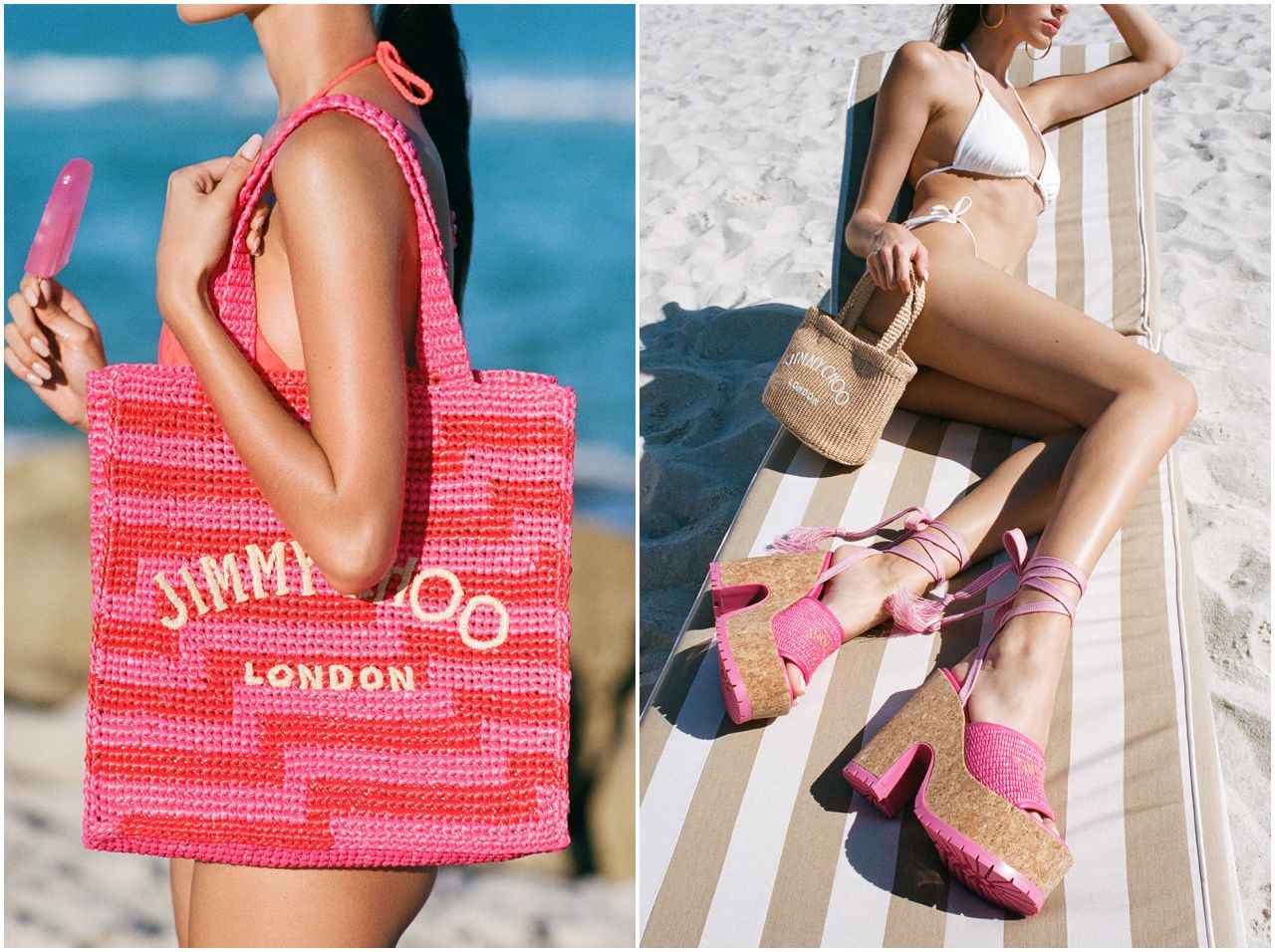 ジミー チュウ、遊び心が詰まったビーチカプセルコレクション