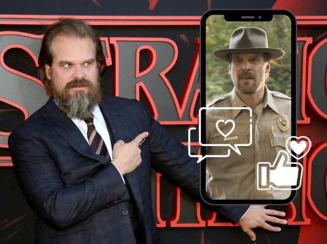 デヴィッド・ハーバー、『ストレンジャー・シングス』ホッパーの写真を使ってマッチングアプリに登録していた
