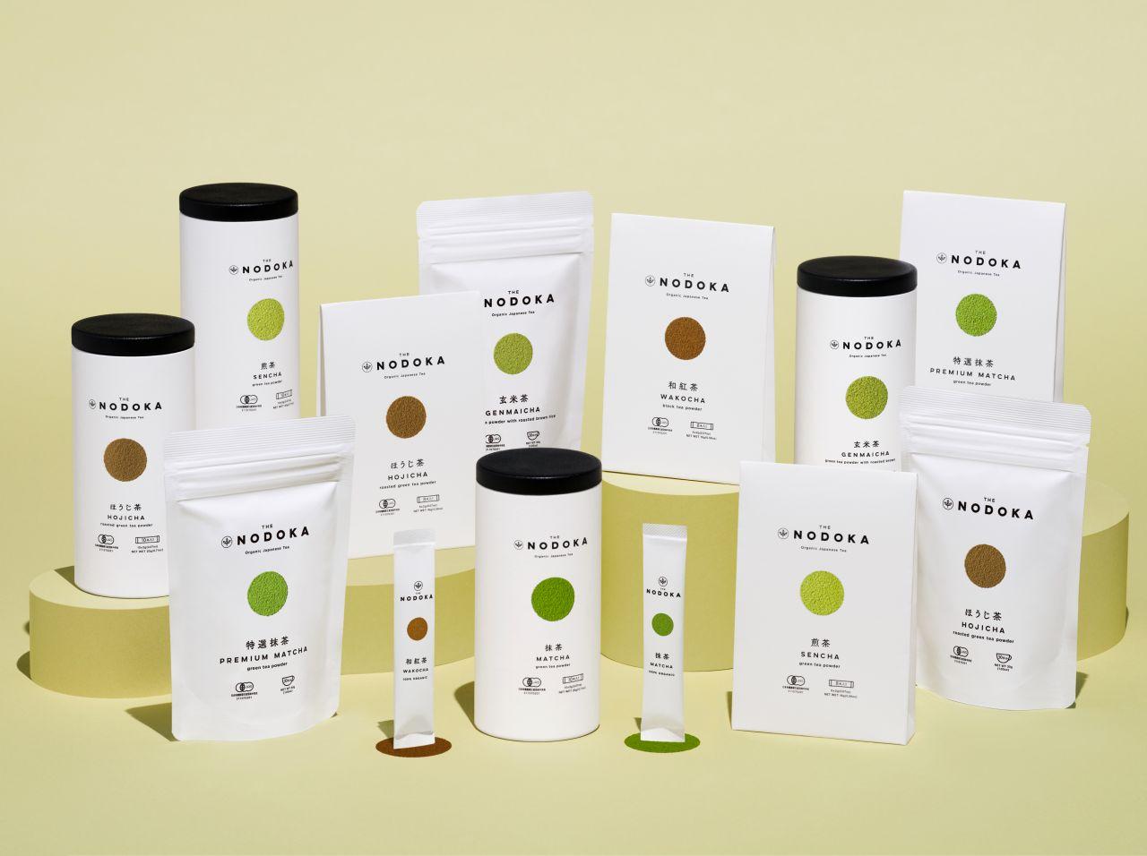ニューヨーク発のTHE NODOKAがサステナブルにリニューアル!和紅茶パウダーも新登場