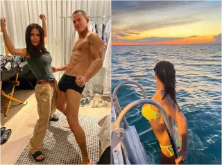 56歳サルマ・ハエック、黄緑ビキニショット公開でジェシカ・アルバらセレブが大盛り上がり