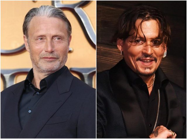 『ファンタビ』新旧グリンデルバルトがハグ、ジョニー・デップとマッツ・ミケルセンが対面