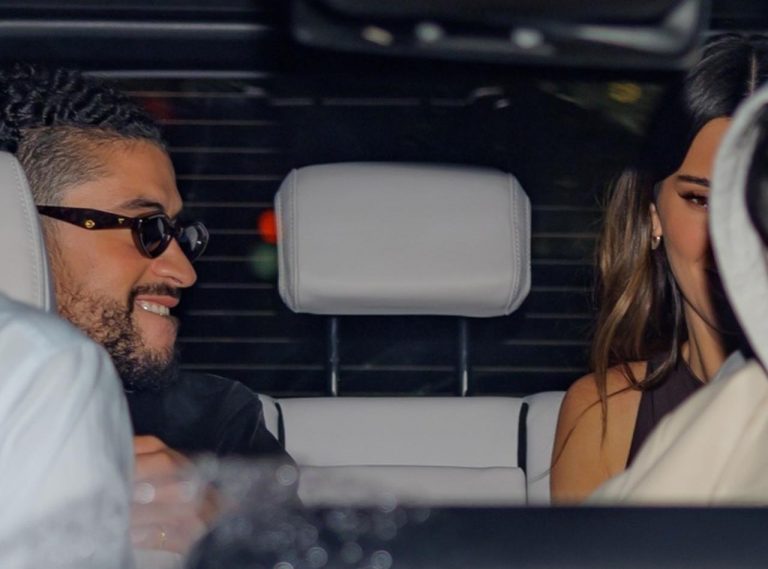 胸透け×ミニスカの攻めコーデ！ケンダル・ジェンナーがラテンスターとNYデート