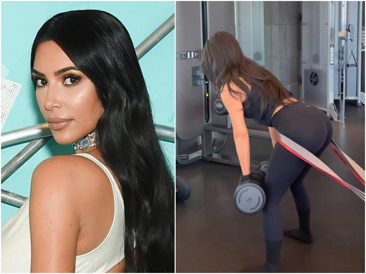 来日していたキム・カーダシアン、日本にも専属スタッフを同行して早朝からトレーニング