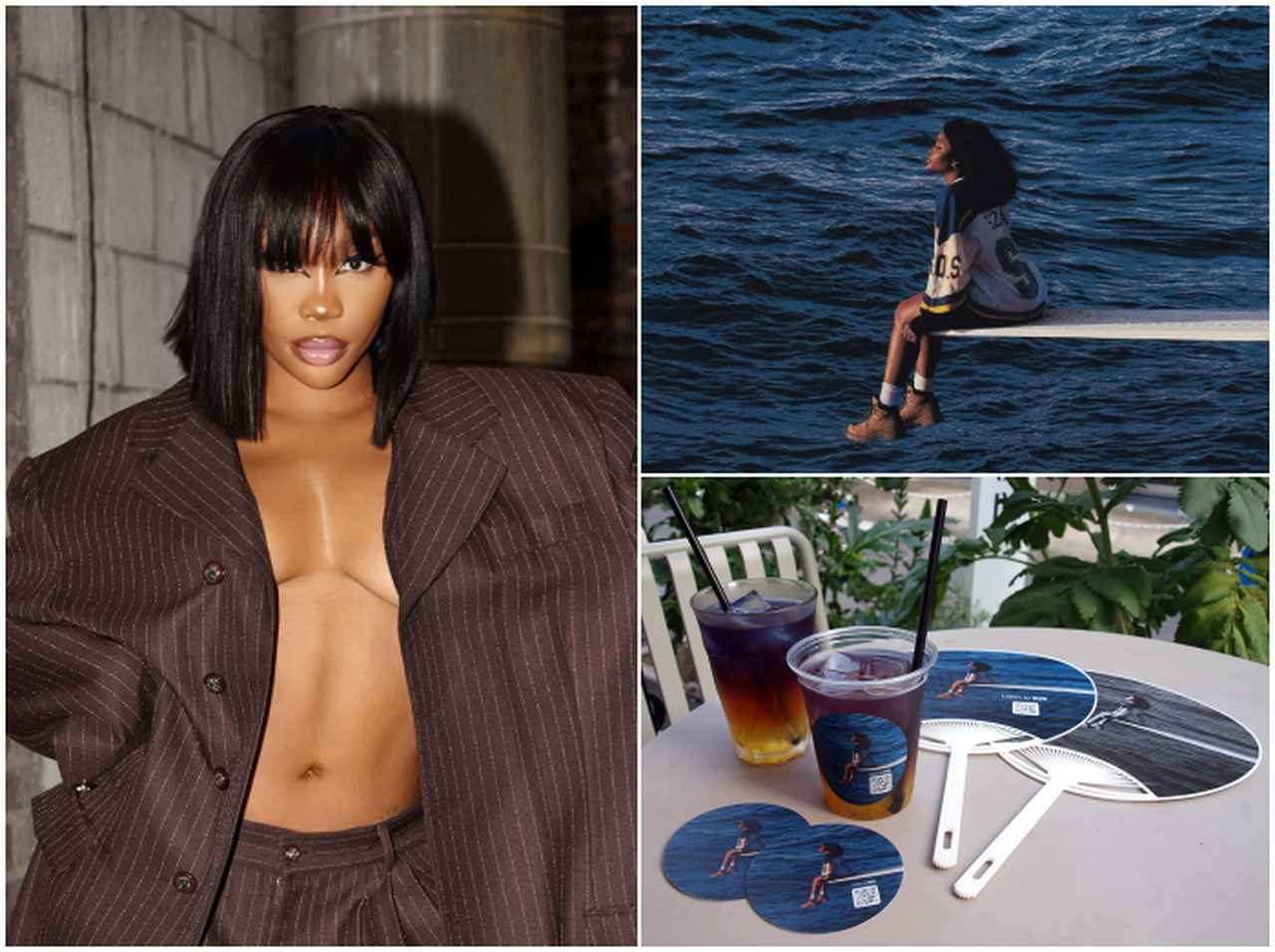 オリジナルグッズも！シザが『SOS』国内盤CD＆アナログ盤リリースを記念し都内のフィンランド式サウナやカフェ、バーとコラボ