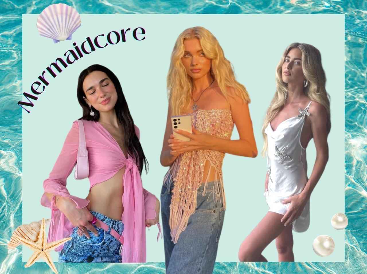 人魚みたいな「マーメイドコア」がトレンド!“マーメイドっぽい”が一大キーワードに