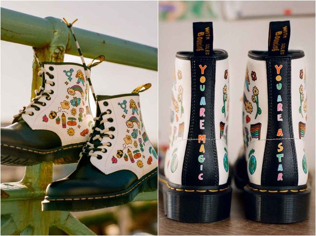 ドクターマーチン、PRIDEコラボ企画第3弾は「WEDNESDAY HOLMES」