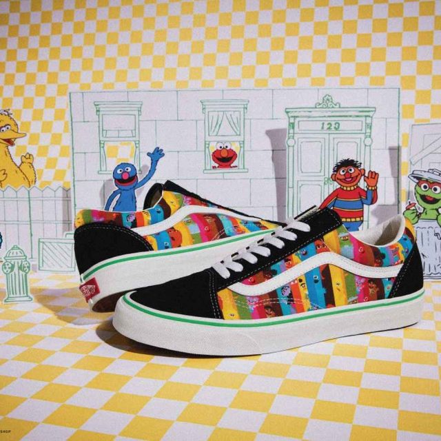 VANSとセサミストリートが初コラボ！多様性を尊重するコレクションに