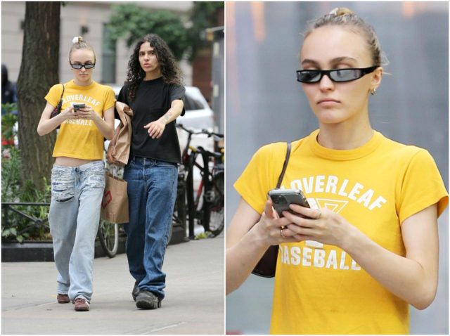 リリー・ローズ・デップ、ローライズデニムでY2Kコーデ【セレブの最新スタイル】