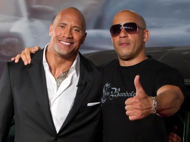 ドウェイン・ジョンソン、“不仲”のヴィン・ディーゼルと「仲直り」したことを報告
