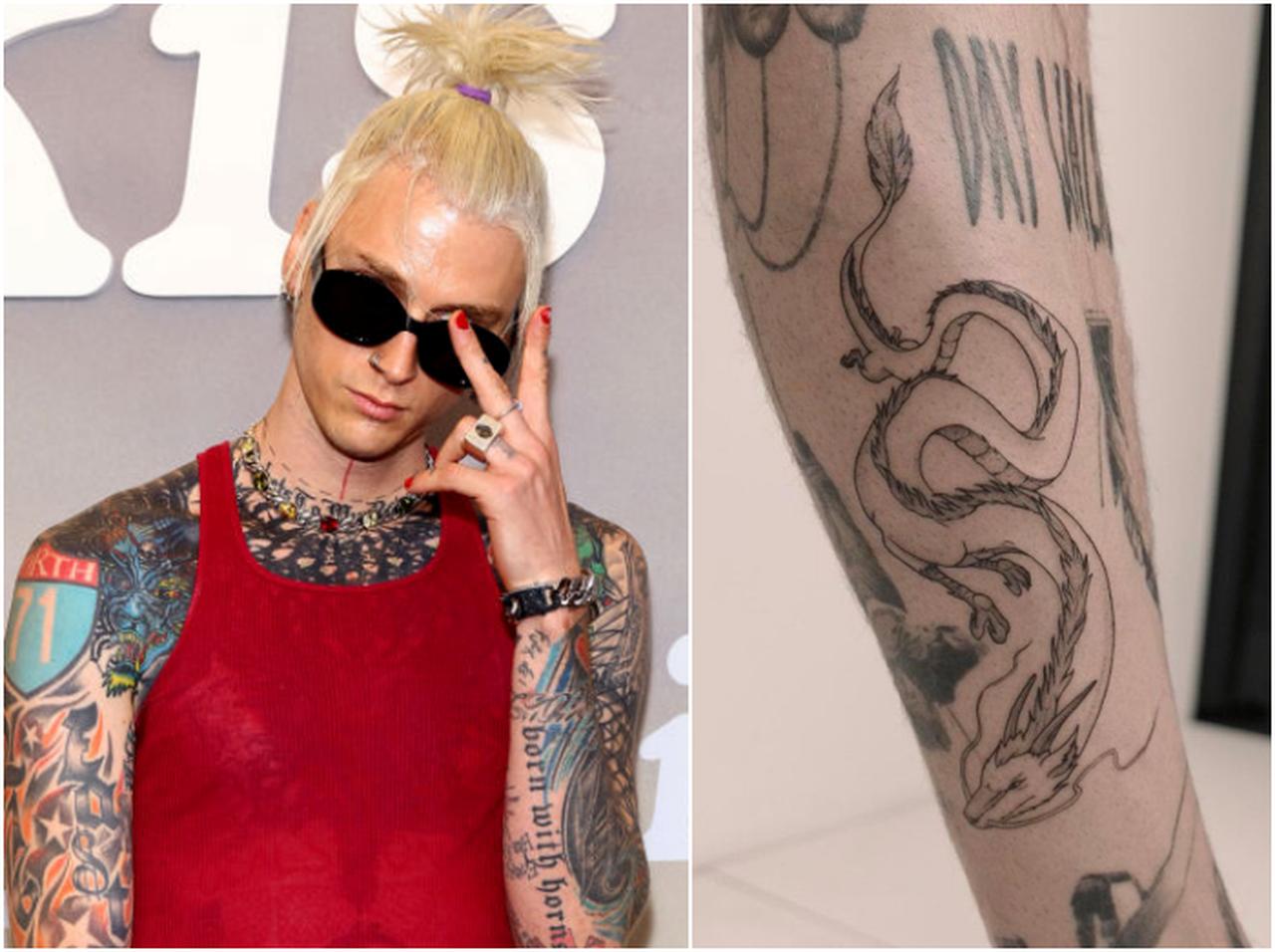 マシン・ガン・ケリー、最新タトゥーはジブリの『千と千尋の神隠し』に登場するあのキャラクター