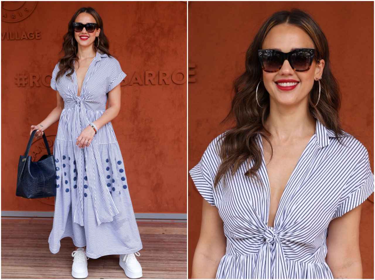 ジェシカ・アルバ、大人なサマースタイル【セレブの最新スタイル】