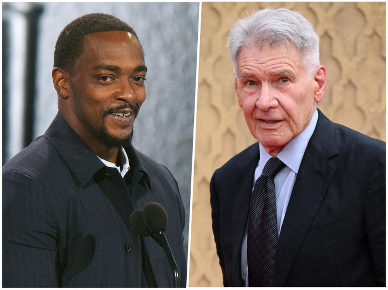 アンソニー・マッキー、マーベル最新作で共演のハリソン・フォードに圧倒されてセリフを忘れる