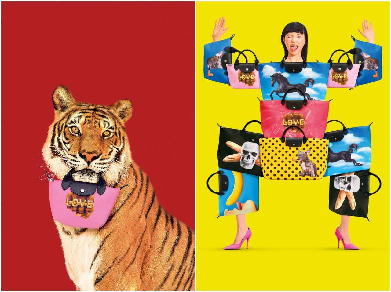 ロンシャンとトイレットペーパーがコラボ！プレイフルなコレクションが登場