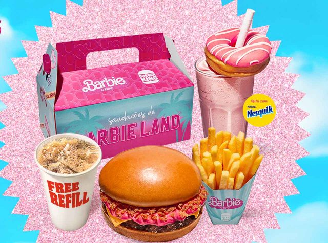 バーガーキングで『バービー』ピンクの「ハンバーガー」が爆誕してしまう