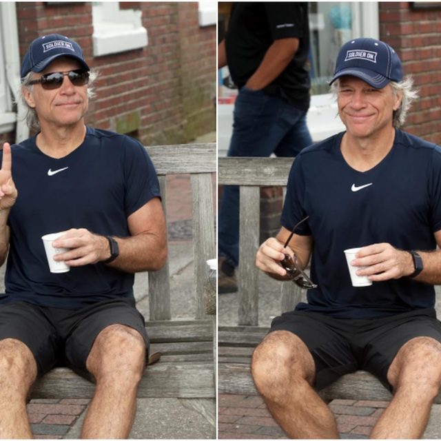 コーヒー休憩中も神対応！ジョン・ボン・ジョヴィ、素敵すぎる笑顔を振りまく
