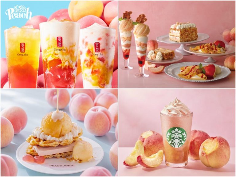 今「ピーチ」が旬!限定の桃フェア&桃スイーツ6選
