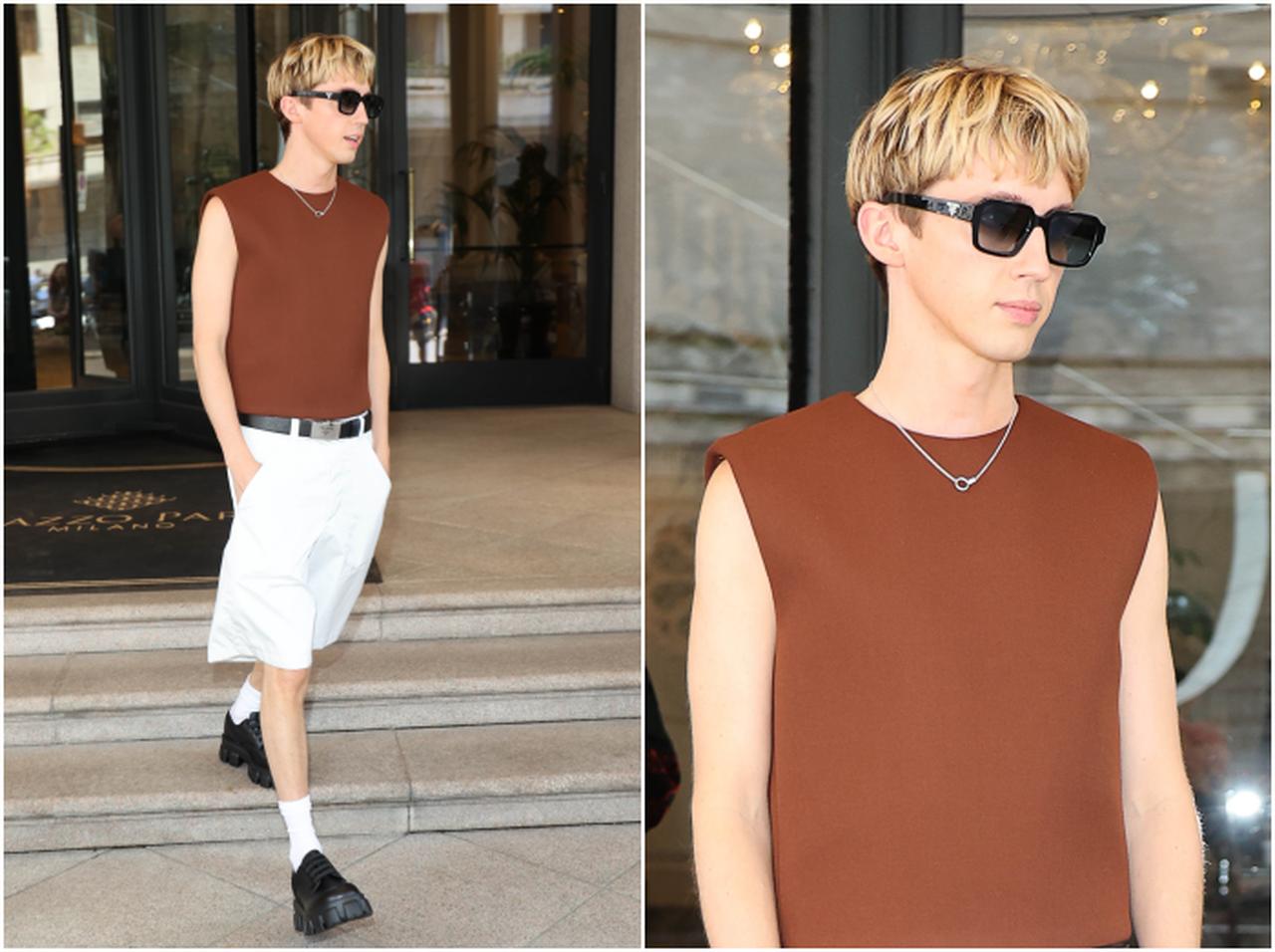 トロイ・シヴァン、フレッシュで洗練されたサマースタイル【セレブの最新スタイル】