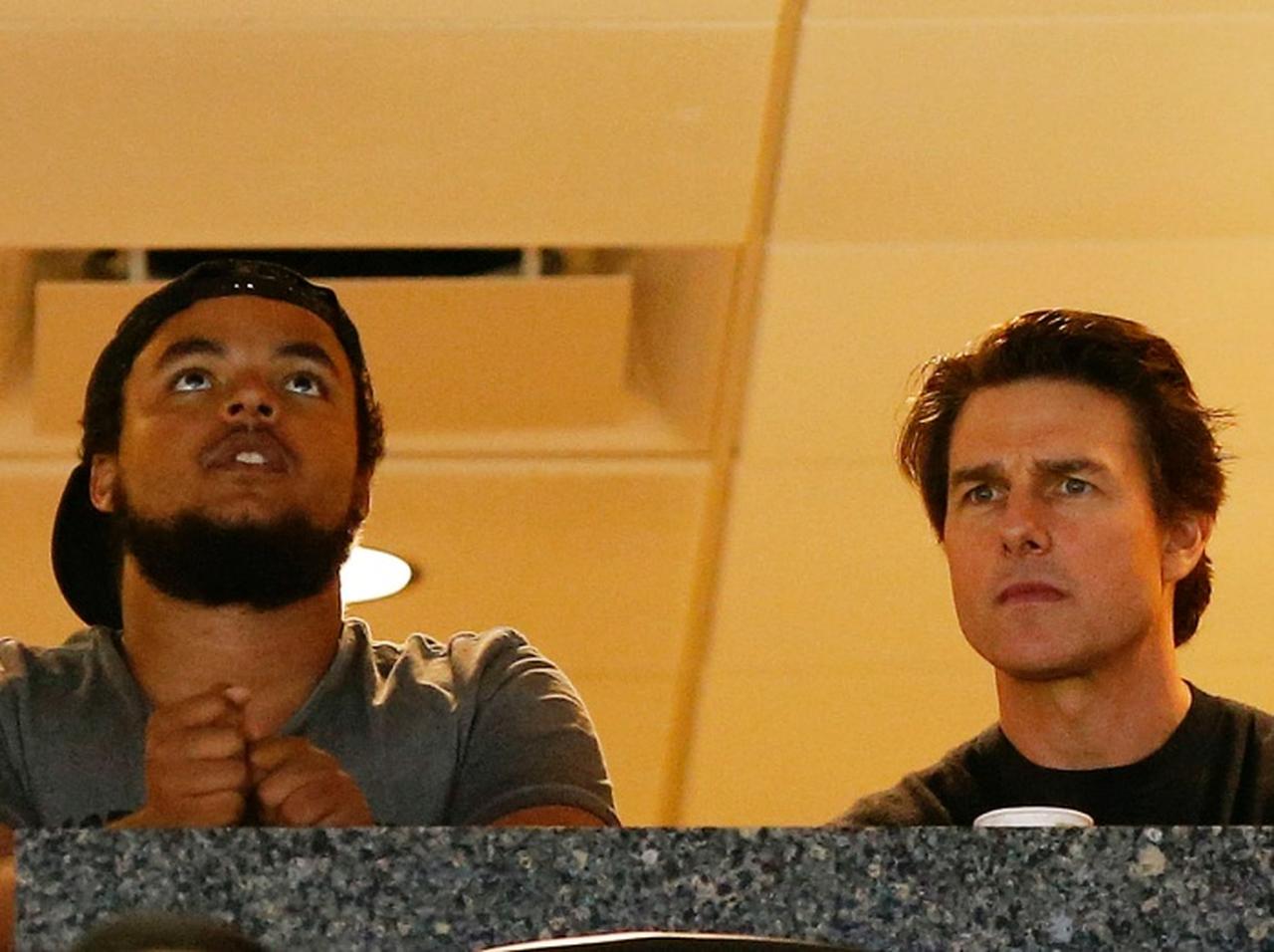 トム・クルーズ、息子のコナーと久々に一緒にいるところを目撃される