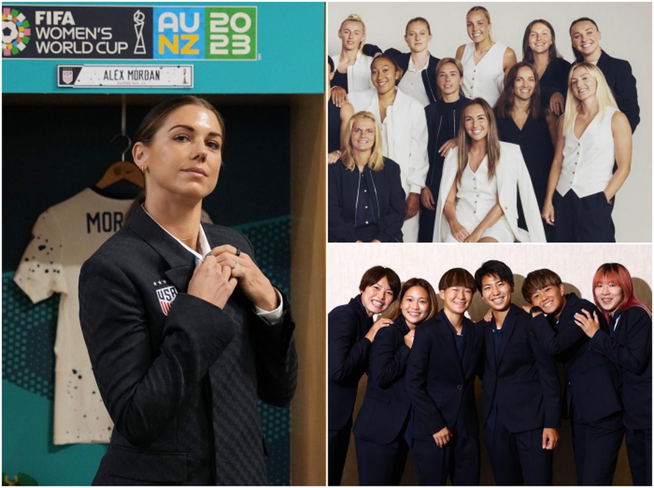 女子サッカー選手たちの「スーツ姿」がかっこよすぎる!ワールドカップ国別で紹介