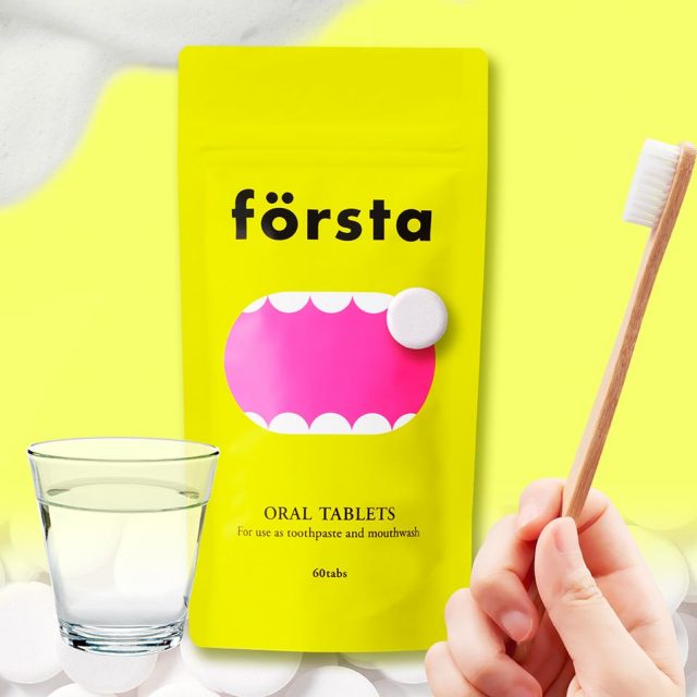 サステナブルなタブレット型歯磨き粉「オーラルタブレット」が新発売