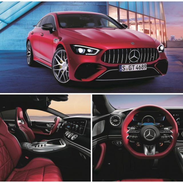 美しいカラーリング！新型メルセデス・ベンツ、4ドアスポーツカー「AMG GT 63 S 4MATIC+」