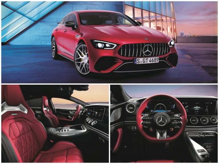 美しいカラーリング！新型メルセデス・ベンツ、4ドアスポーツカー「AMG GT 63 S 4MATIC+」