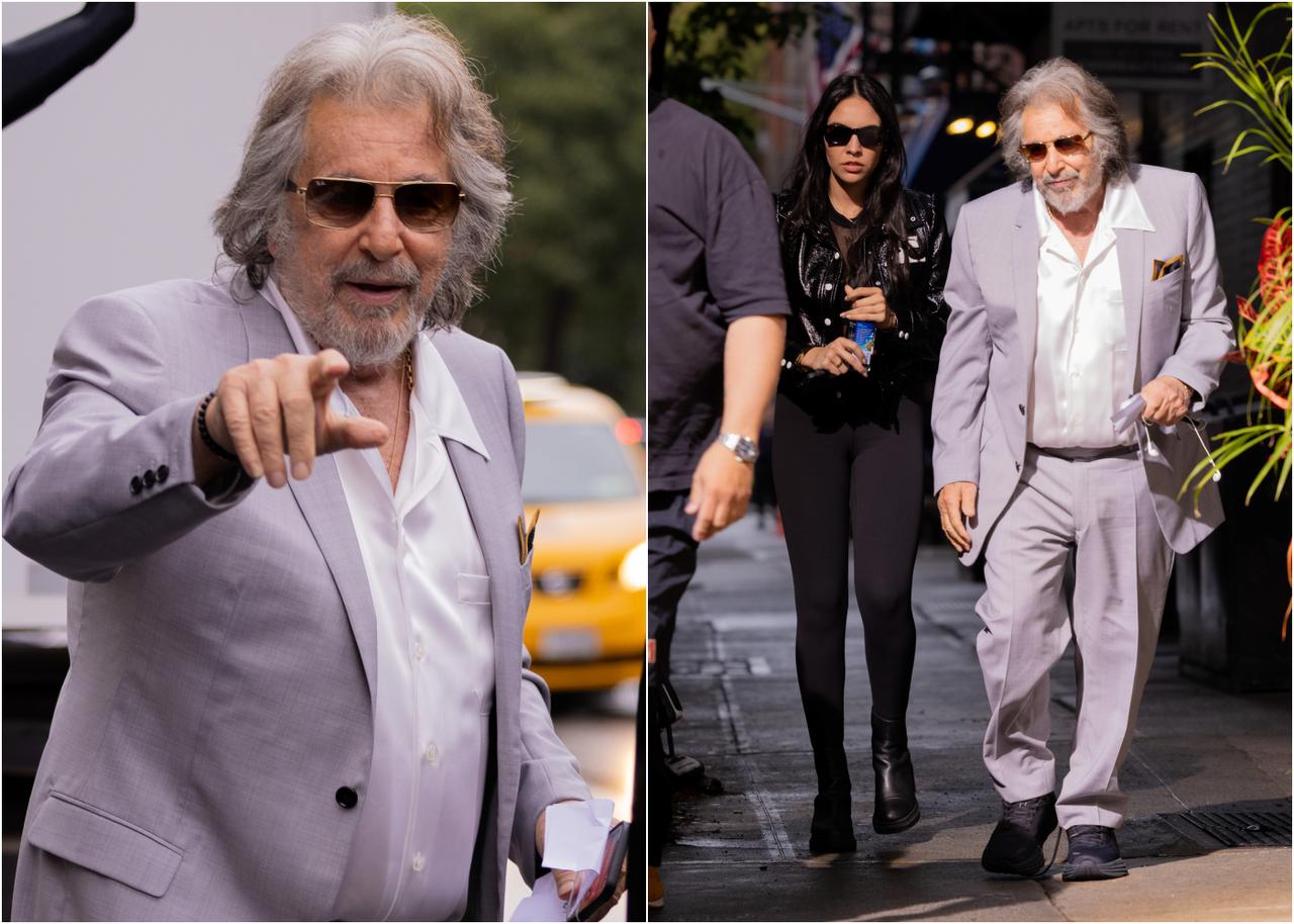 83歳アル・パチーノ、29歳の彼女を連れて“ラップ”ビデオを撮影