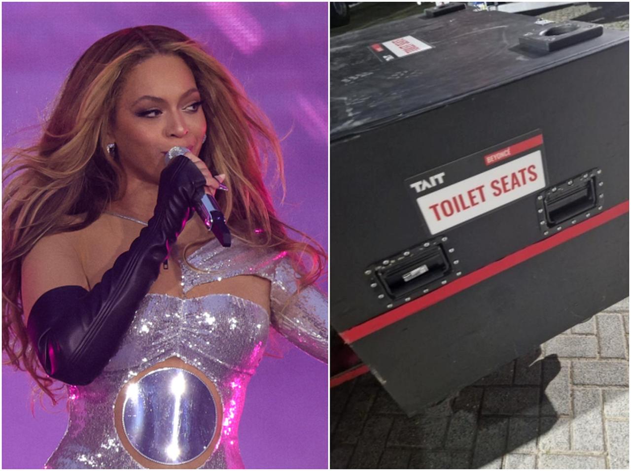 『外では便座に座りたくない問題』へのビヨンセの解決策がスーパーセレブ