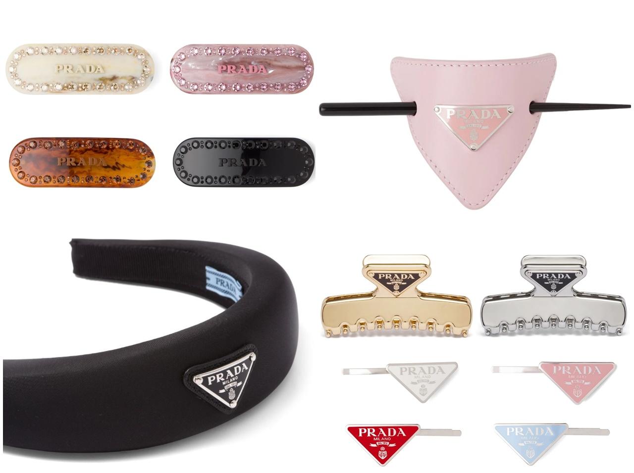 プラダ（PRADA）のヘアアクセがオシャレすぎ！海外でも人気の
