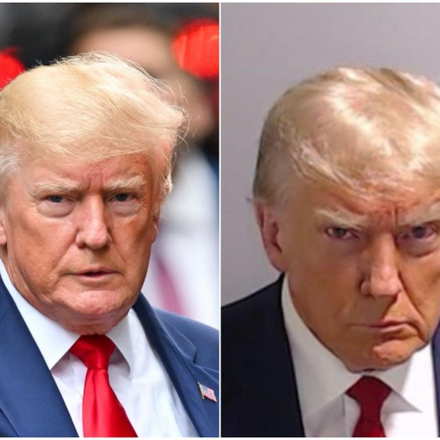 ドナルド・トランプの「マグショット」が公開、歴代大統領として初