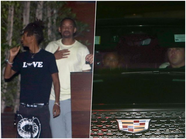 ウィル・スミスが日本から帰国の息子と合流、一家でディナーへ