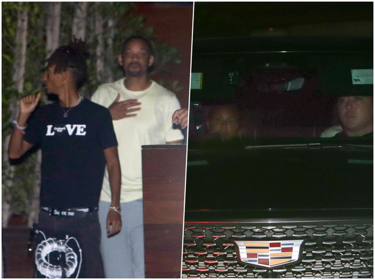 ウィル・スミスが日本から帰国の息子と合流、一家でディナーへ