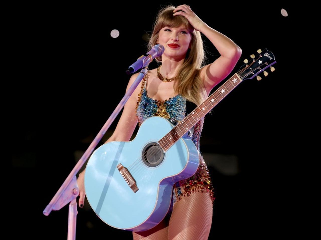 テイラー・スウィフト、ライブ中に『ストレンジャー・シングス』俳優の娘に贈ったプレゼントがプライスレス