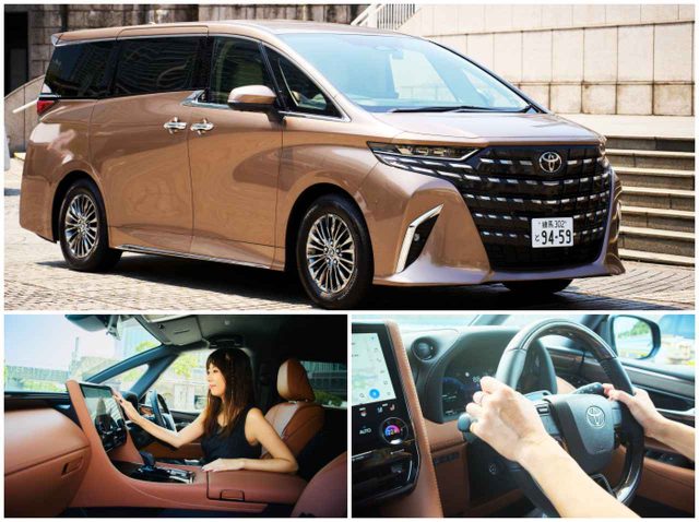 世界に誇るトヨタ「アルファード」と「ヴェルファイア」の新型をテストドライブ！