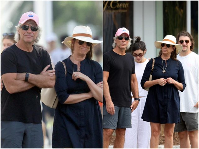 ジョン・ボン・ジョヴィ、高校時代から愛する妻と息子夫妻とWデート【写真アリ】