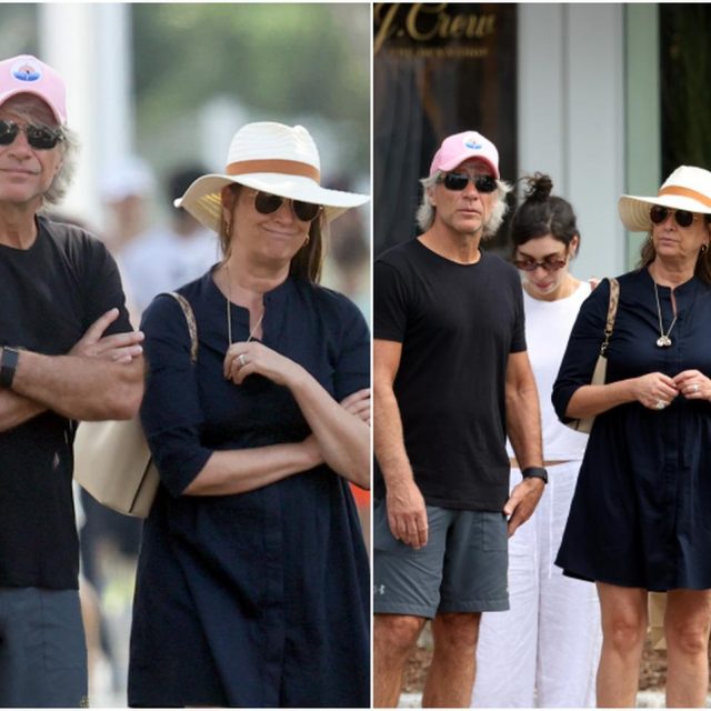 ジョン・ボン・ジョヴィ、高校時代から愛する妻と息子夫妻とWデート【写真アリ】